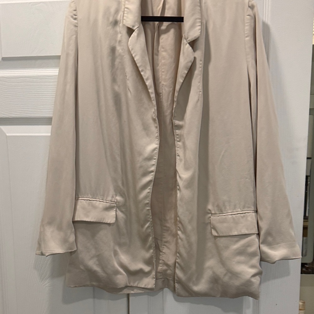 All Saints Cream Women's Blazer